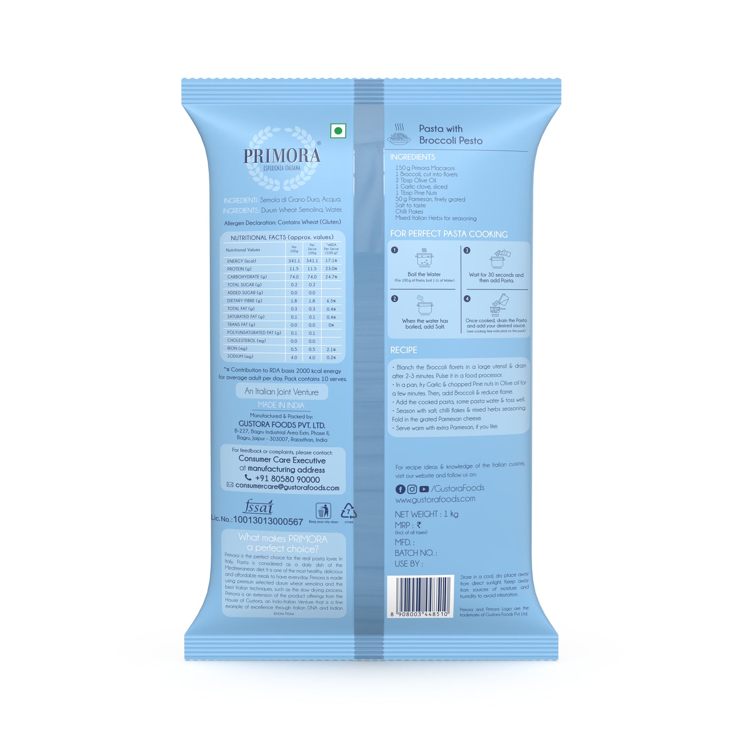 Primora Macaroni - Gustora Foods
