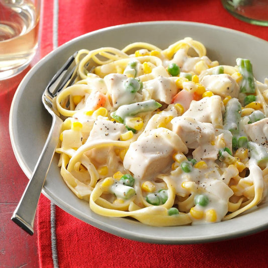 Fettuccine Pasta: Wide Ribbons of Comfort in Vegetarian Cooking