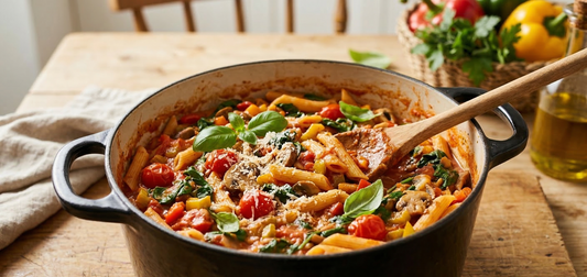 Effortless, Weeknight Winner: The Magic of One-Pot Vegetarian Pasta