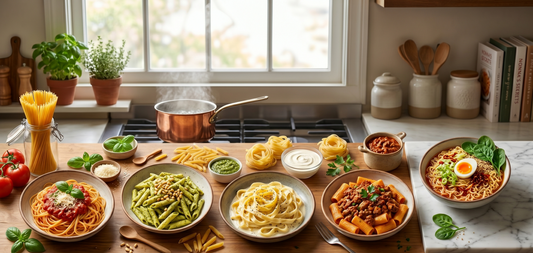 5 Essential Pasta Bases: Mastering Spaghetti, Penne, and the Art of the Instant Upgrade
