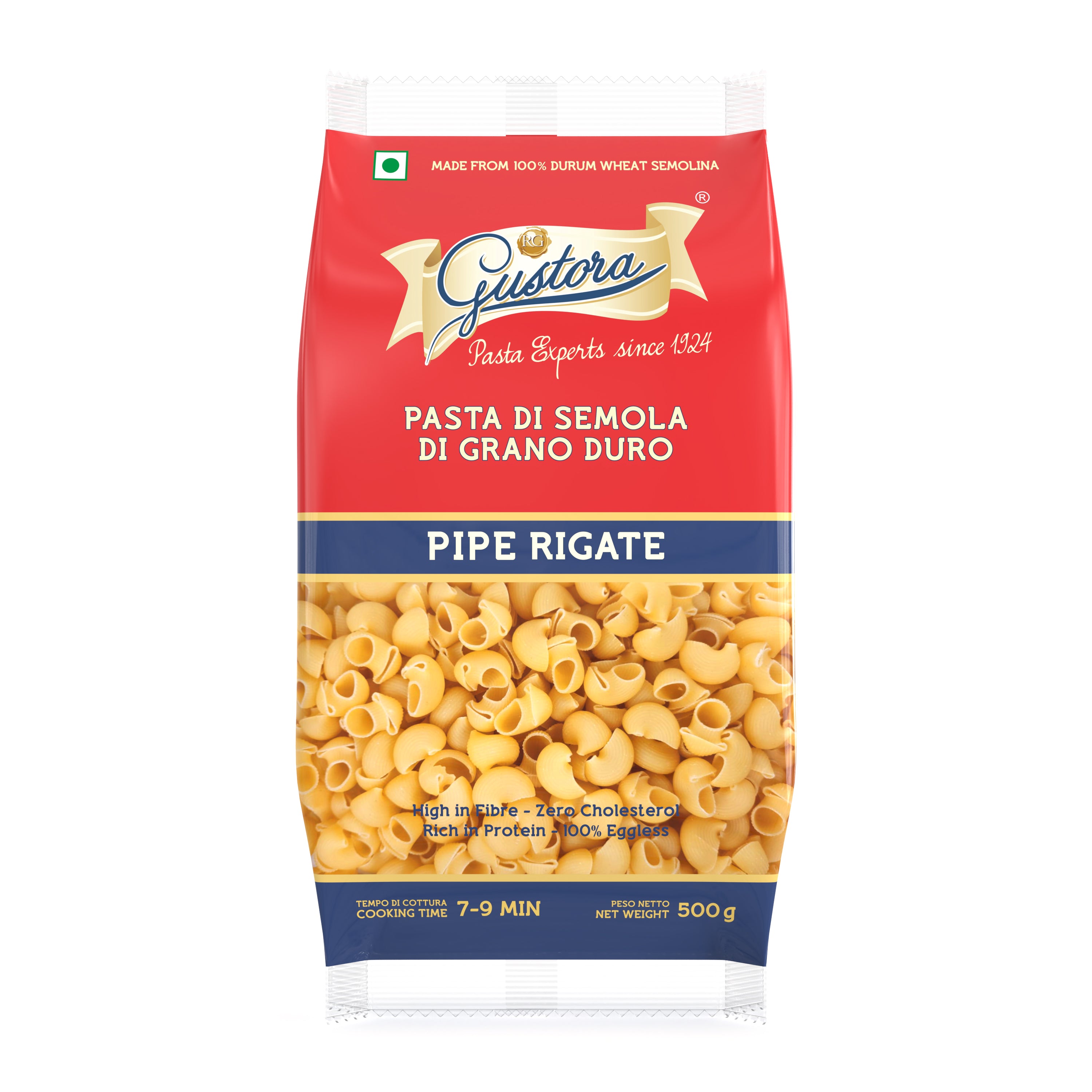 Pipe Rigata Buy Pipe Rigate Pasta Online – Best Price | Gustora Foods